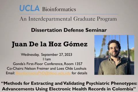 Juan de la Hoz Dissertation Defense